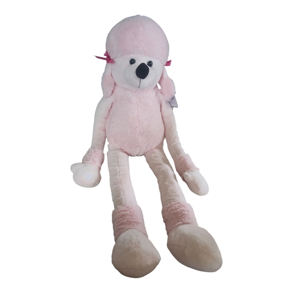 JUMBO Kelly Toy Pink Plush Poodle Toy NWT - Picture 1 of 9